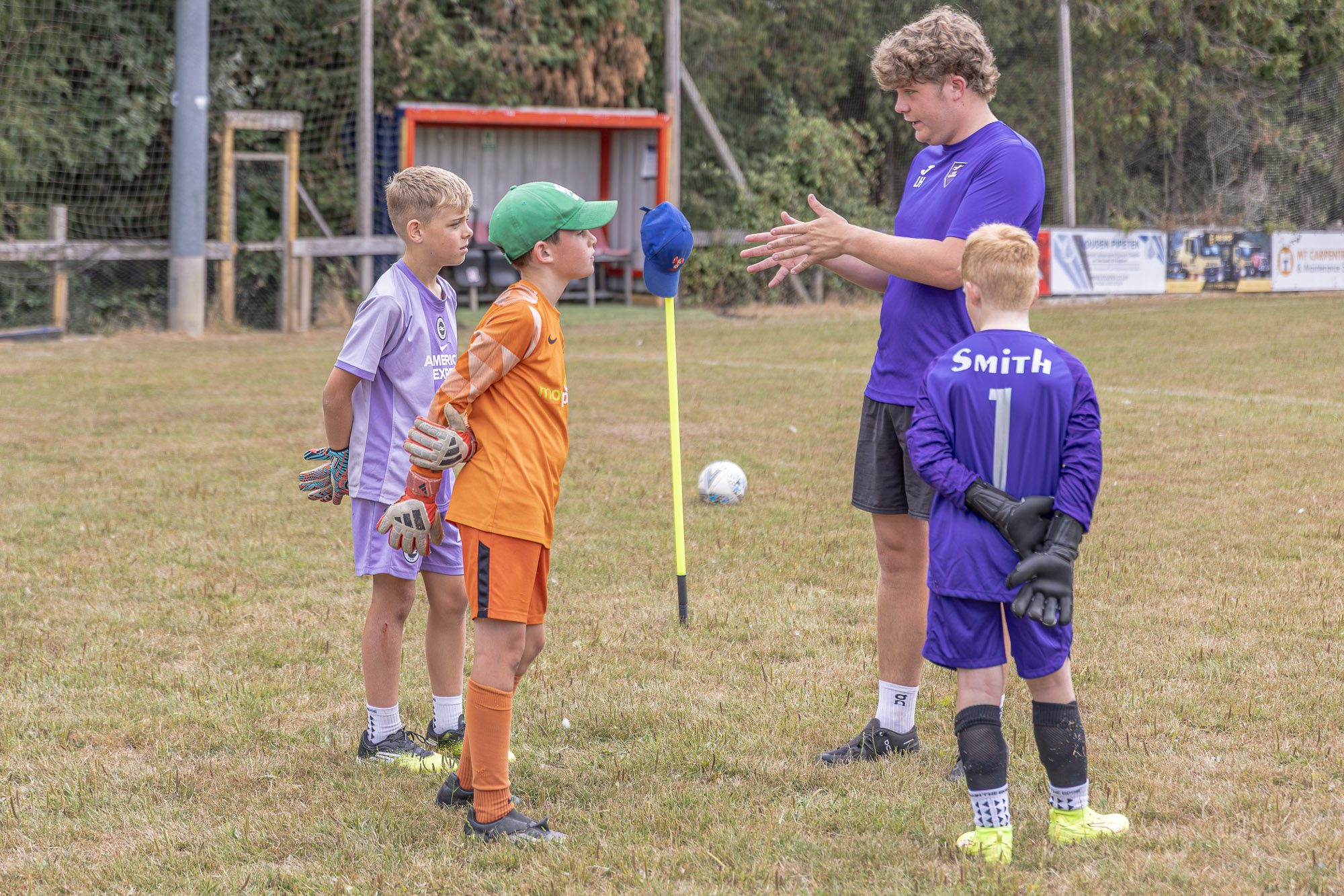 Goalkeeper training